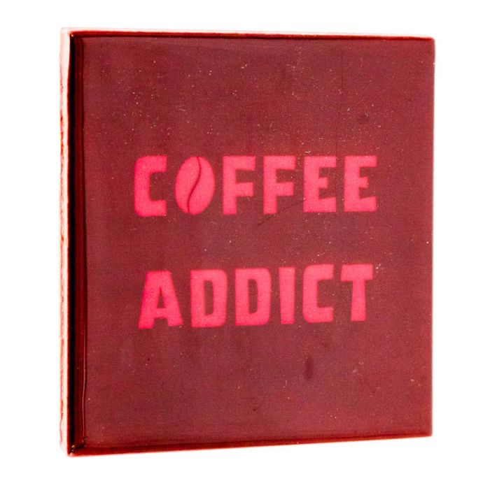 Tegeltje Coffee addict