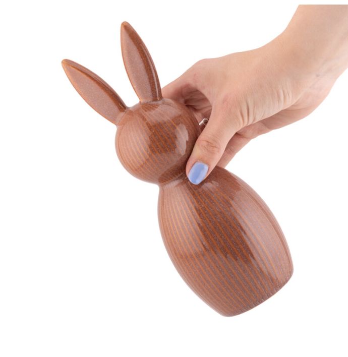 Ornament Lapin bruin L