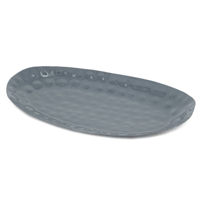Schaal ovaal grey