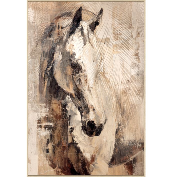 Schilderij Silent Stallion