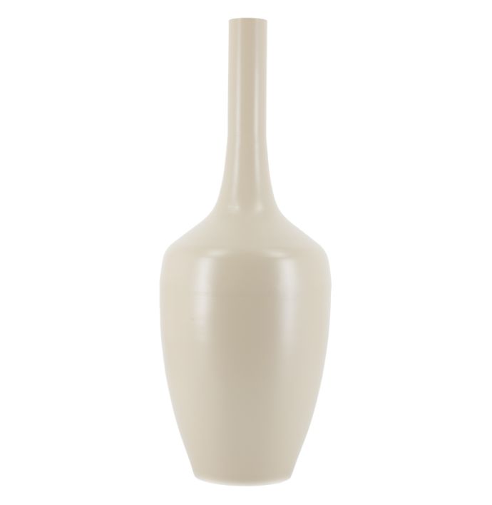 Metalen vaas cone sand