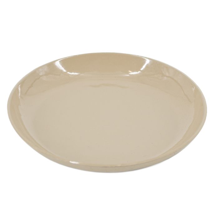 Schaaltje hammered beige