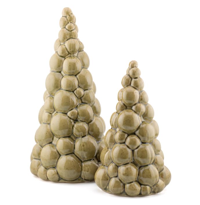 Ornament kerstboom Fir groen L