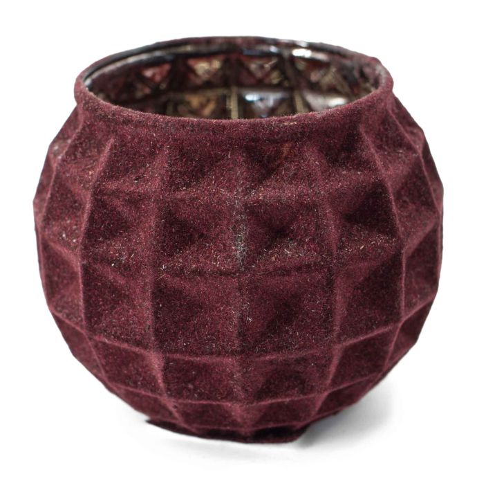 Velvet waxineglaasje