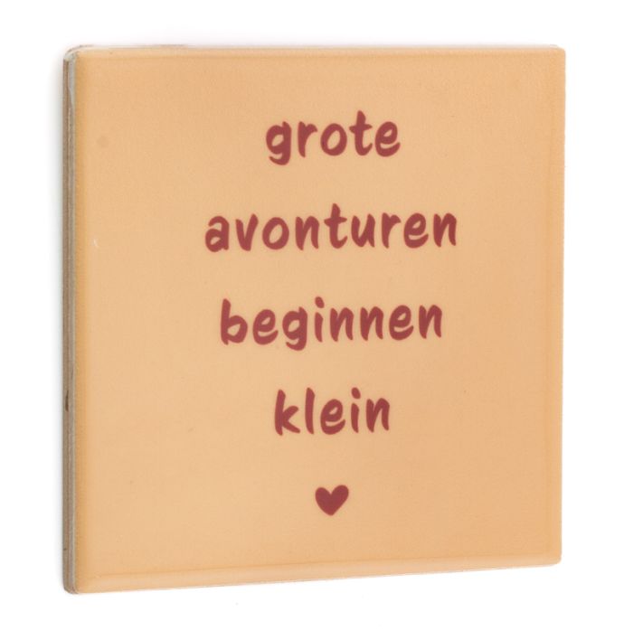 Tegeltje grote avonturen