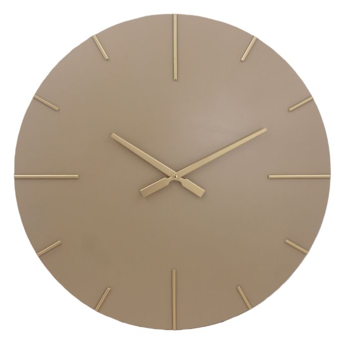 Wandklok Vilo beige