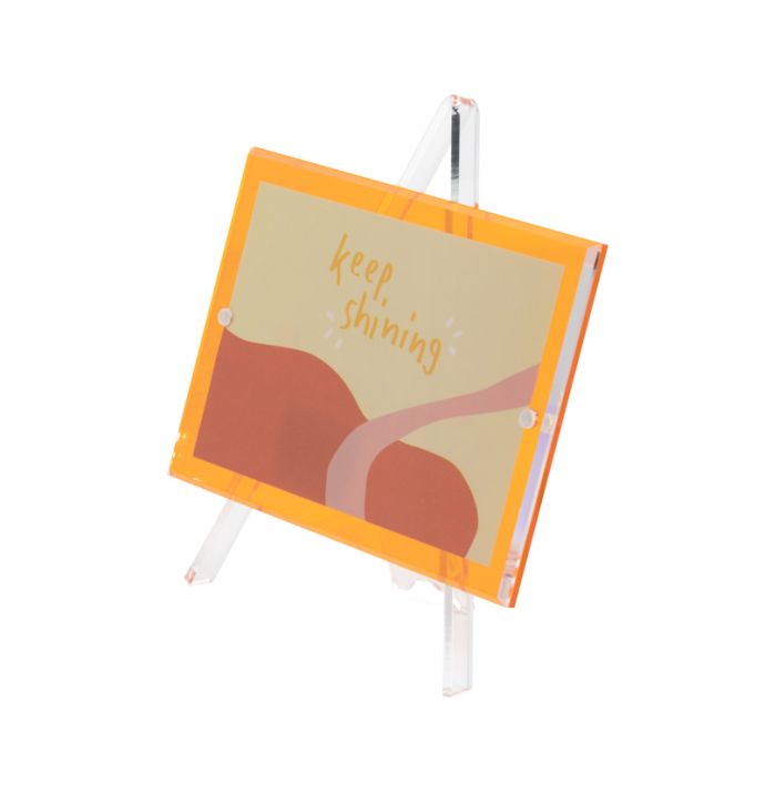 Fotolijst art oranje 15x10cm