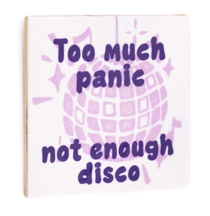 Tegeltje not enough disco