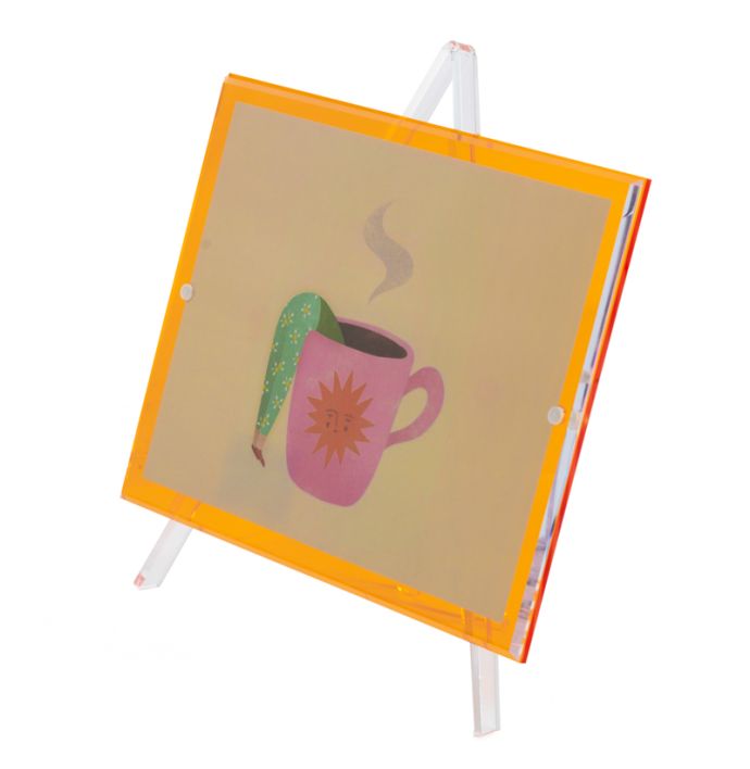 Fotolijst art oranje 20x15cm