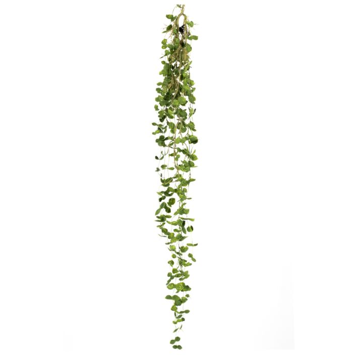 Kunsttak hangend hedera 150cm