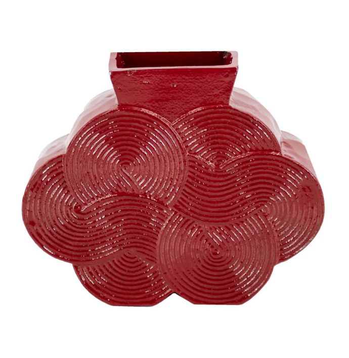 Vaas Fluff maroon 25cm