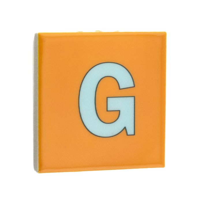 Alfabet tegeltje letter G