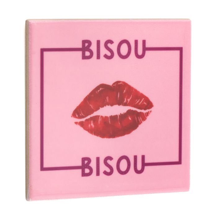Tegeltje Bisou bisou