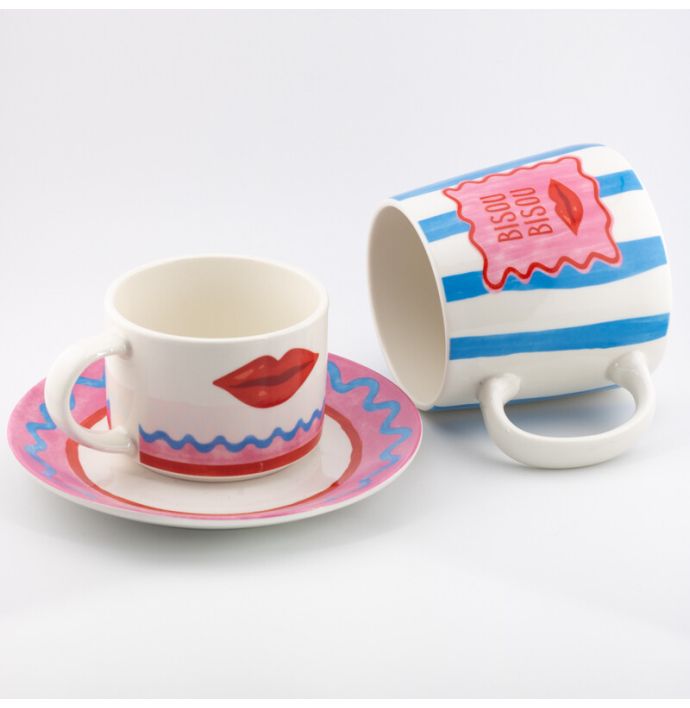Koffiemok Amore met oor