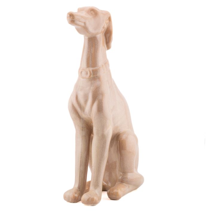 Ornament Canis Grey beige