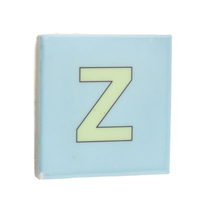 Alfabet tegeltje letter Z