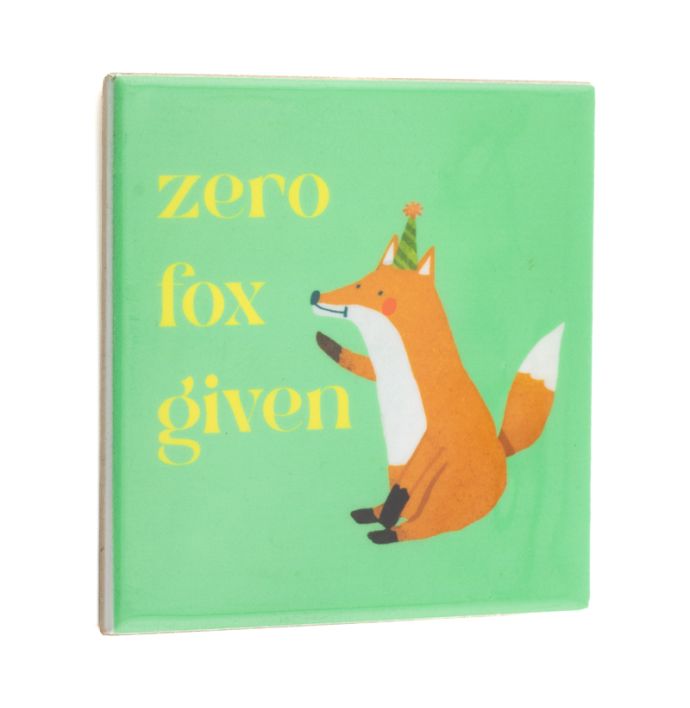 Tegeltje zero fox