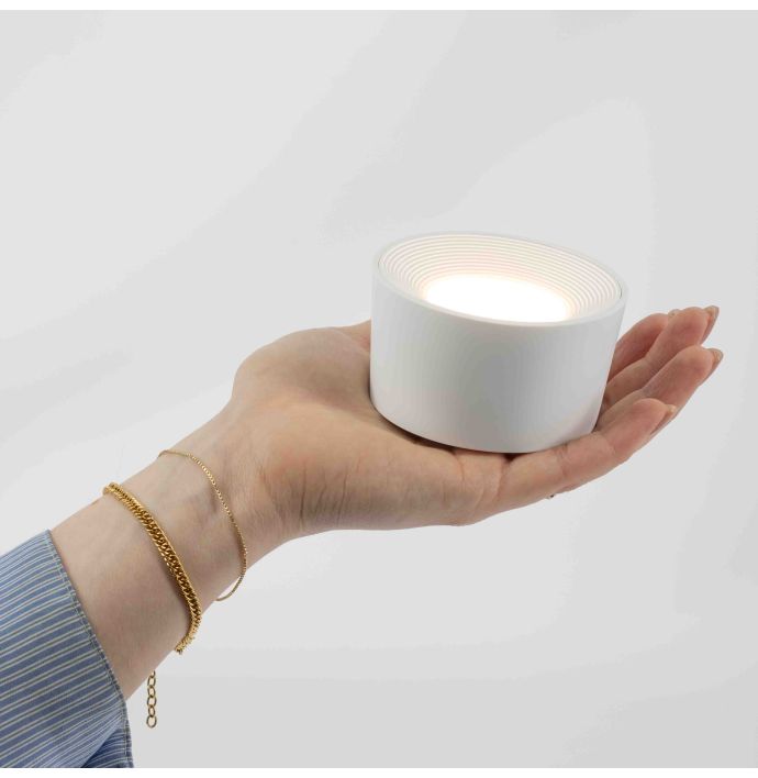 Bureaulamp Design LED op accu wit