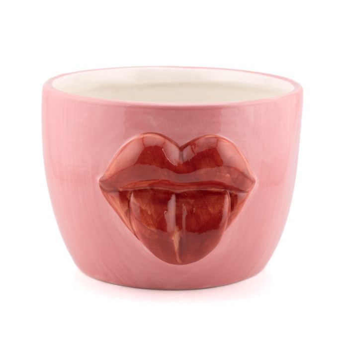 Aardewerk schaal smooch S