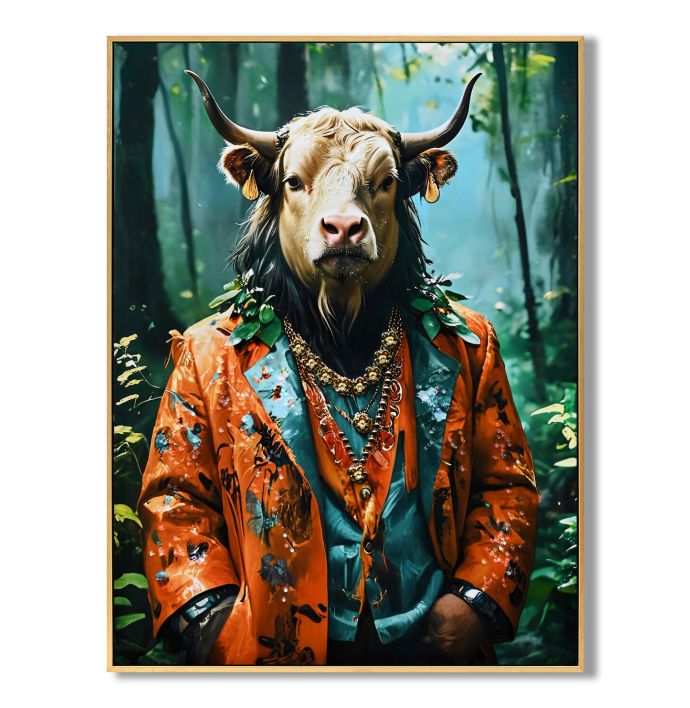 Schilderij cool bull 60x80cm