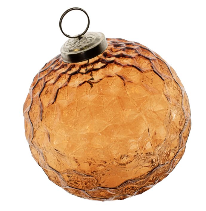 Kerstbal - Roest - 12,5cm