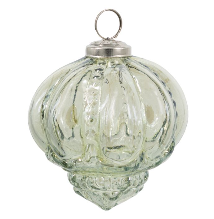 Kerstbal 10cm groen