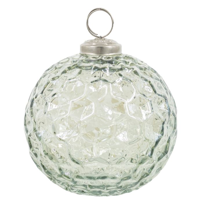 Kerstbal 12,5cm groen