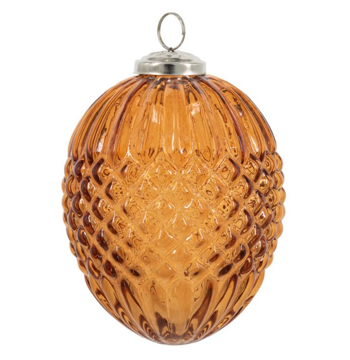 Kerstbal - Roest - 12,5cm
