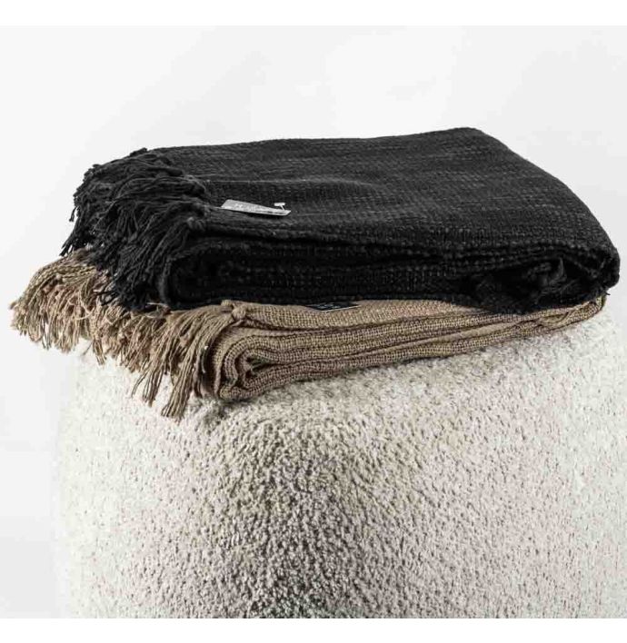 Plaid Cosy Black 150x200cm