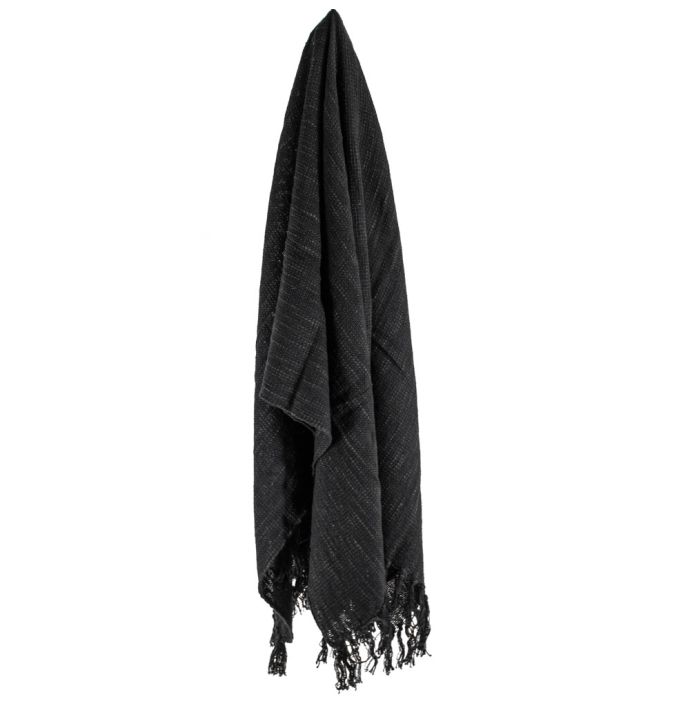 Plaid Cosy Black 150x200cm