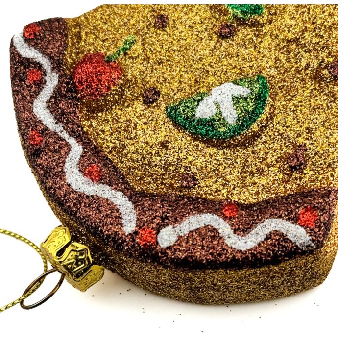 Kerstbal Hanger Pizza