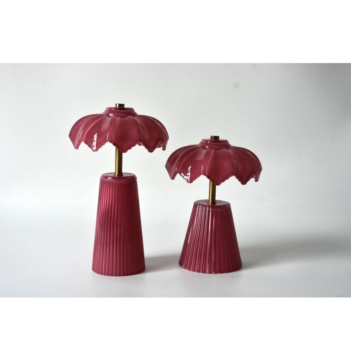 Ledlamp Tara burgundy