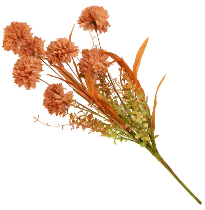 Veldboeket chrysant 50cm oranje