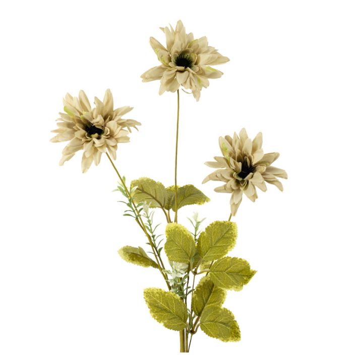 Veldboeket rudbeckia 79cm beige