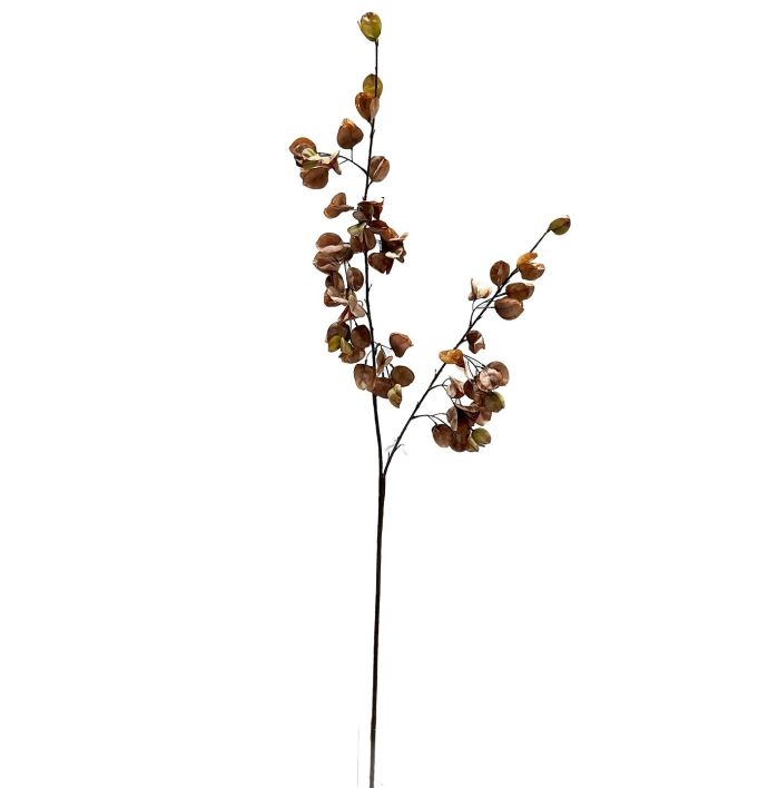 Kunst bloesemtak Koelreuteria 122cm taupe