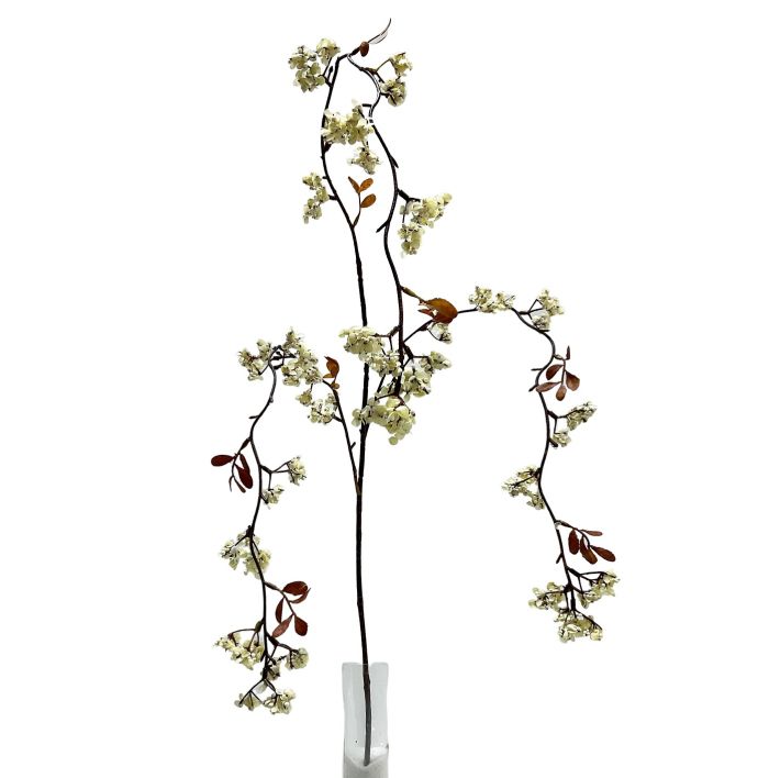 Kunsttak besjes 110cm off-white