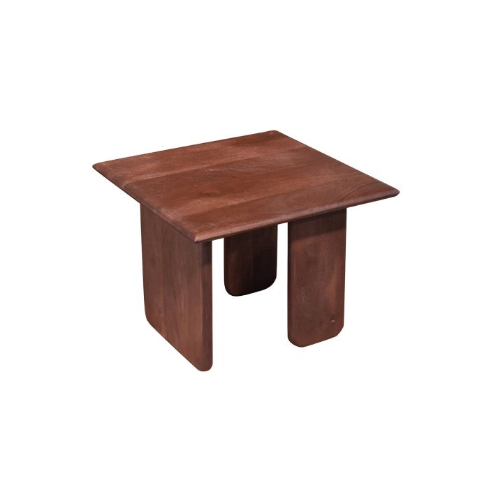 Bijzettafel Soenda 52cm walnut