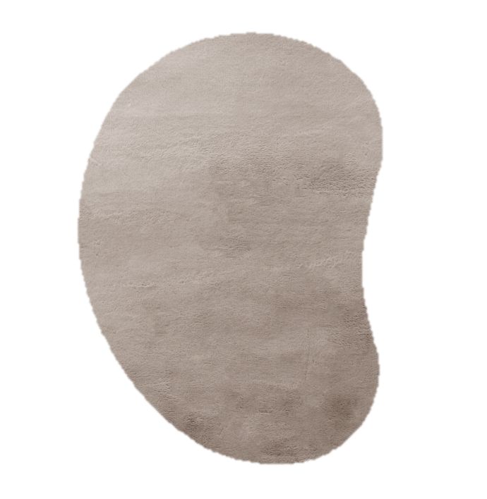 Karpet Fluffy Miro kidney 200x300cm taupe