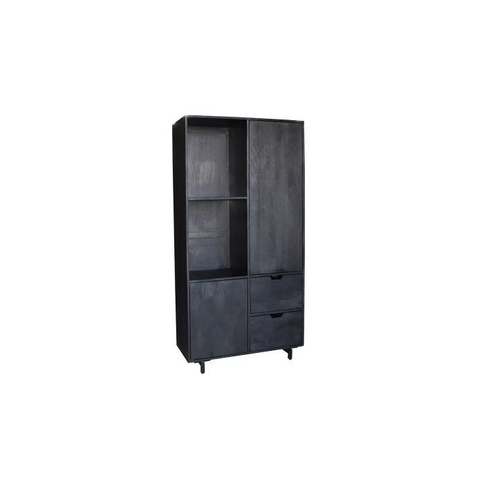 Boekenkast Karlijn 90cm zwart