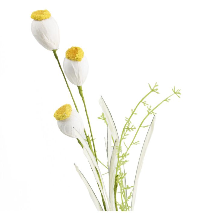 Kunstbloem wit