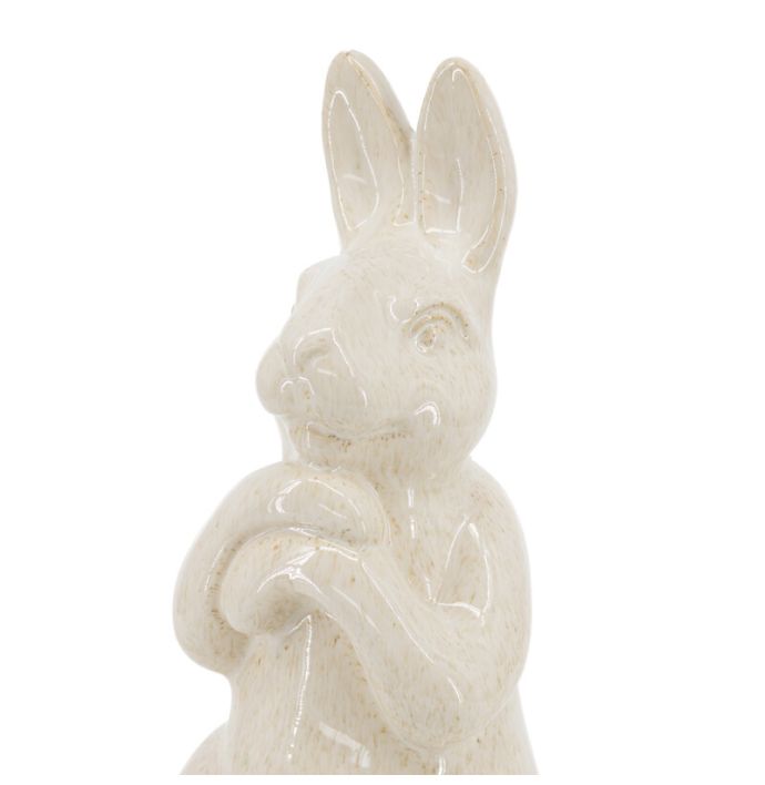 Ornament konijn Nibble beige