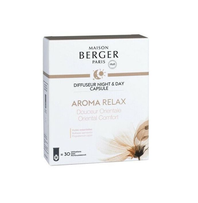 Maison Berger night & day capsule Aroma Relax