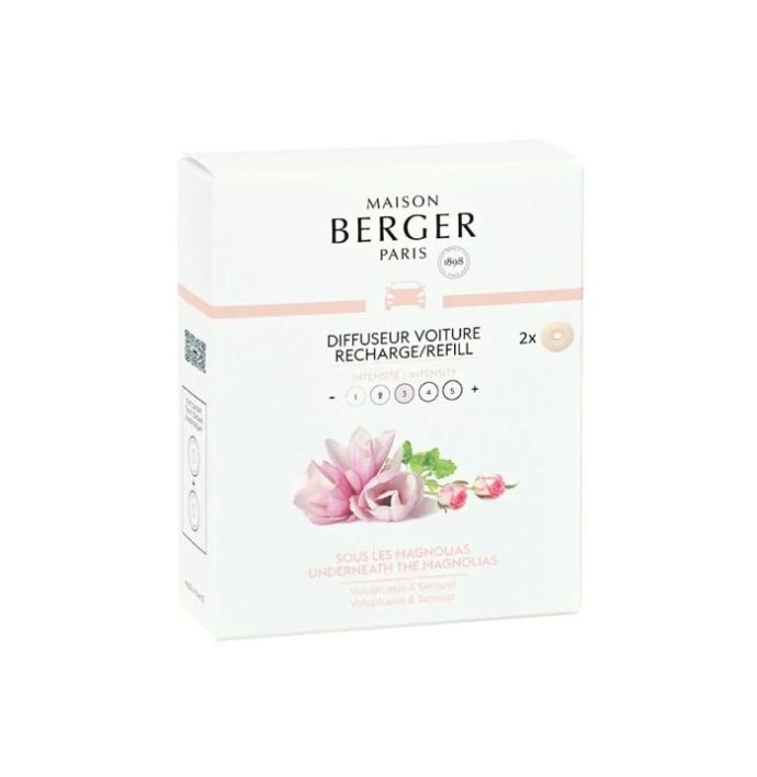 Maison Berger Autoparfum Navulling Underneath the Magnolias
