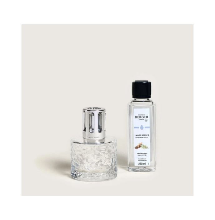 Maison Berger Geurbrander Mirage Transparante inclusief 250ml Pure White Tea