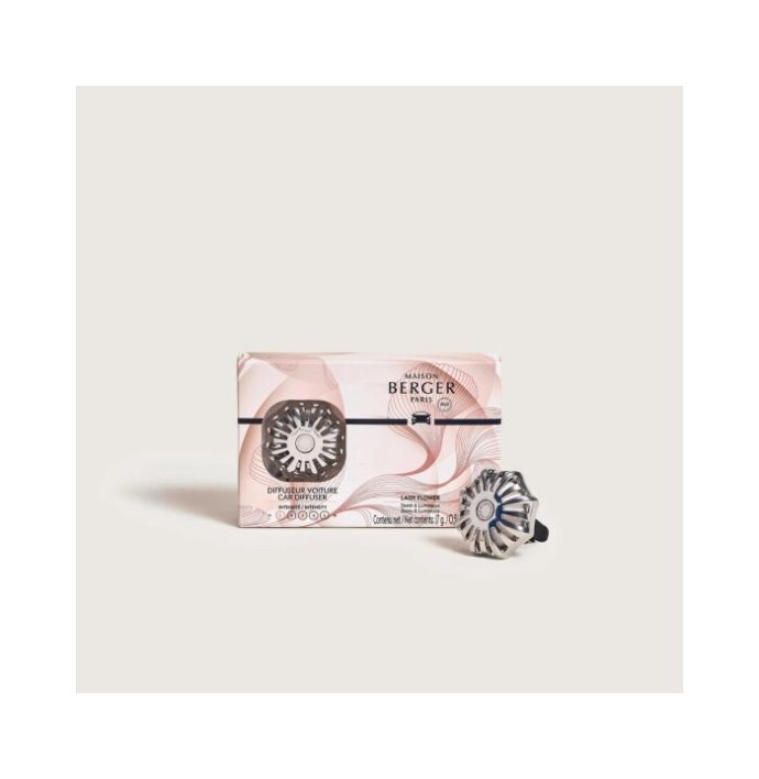 Maison Berger Car Diffuser Corali met Lady Flower