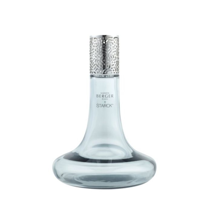 Maison Berger Geurbrander Starck Grise met 500ml Peau de Pierre