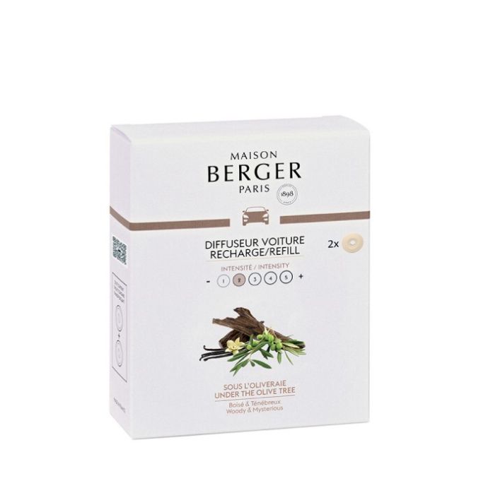 Maison Berger Autoparfum Navulling Under the Olive Tree