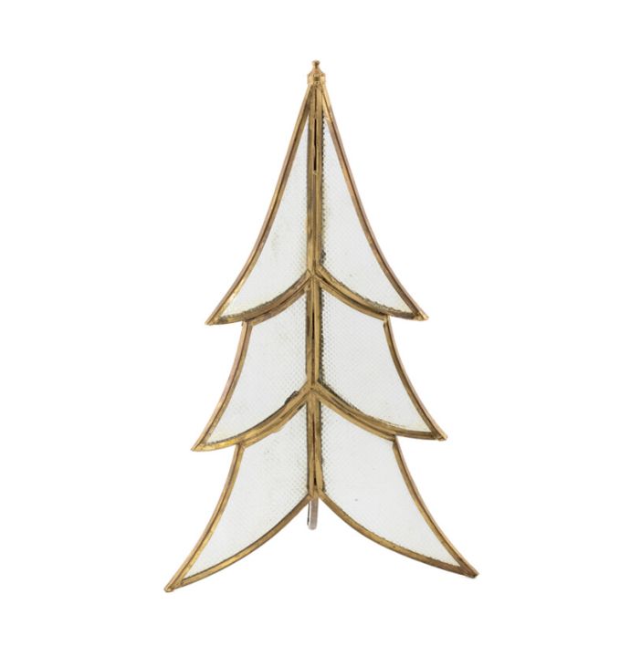 Glazen kerstboom staand
