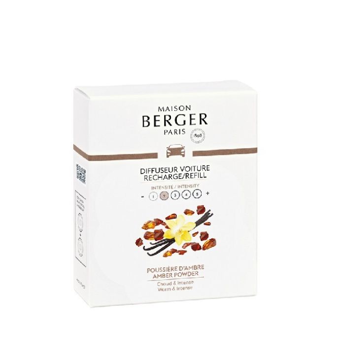 Maison Berger Autoparfum Navulling Amber Powder