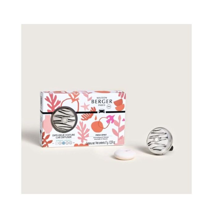 Maison Berger Car Diffuser Estivale met Fresh Spirit